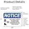 Signmission 7 in Height, 10 in Width, Vinyl Decal, Rectangle OS-2PACK-NS-D-710-L-13913 - alternate 3